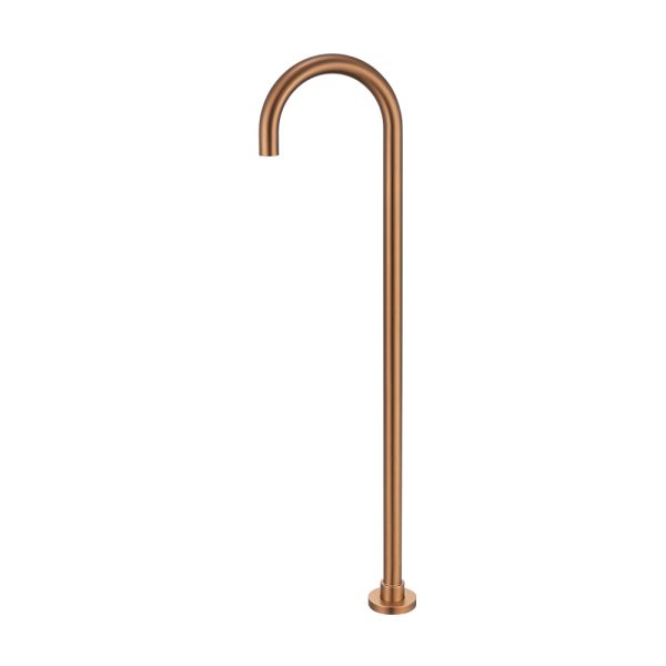 MATCHA FLOOR MOUNTED BATH SPOUT BRUSHED BRONZE