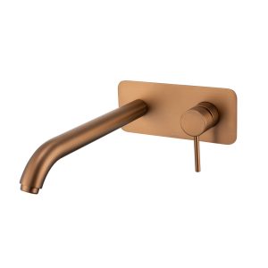 ANISE WALL TUB MIXER BRUSHED BRONZE LEAD FREE