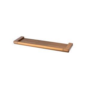 SANDALWOOD SHOWER SHELF BRUSHED BRONZE