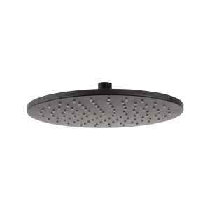 MATCHA BRASS SHOWER HEAD 250MM MATT BLACK